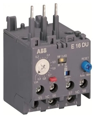 Abb E16Du Relay - Color: Black