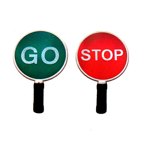 Go And Stop Solar Warning Light - Color: As Per Availability