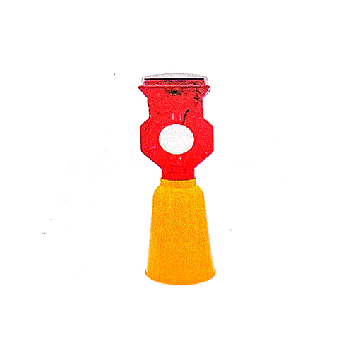 Solar Warning Light For Cone - Color: As Per Availability