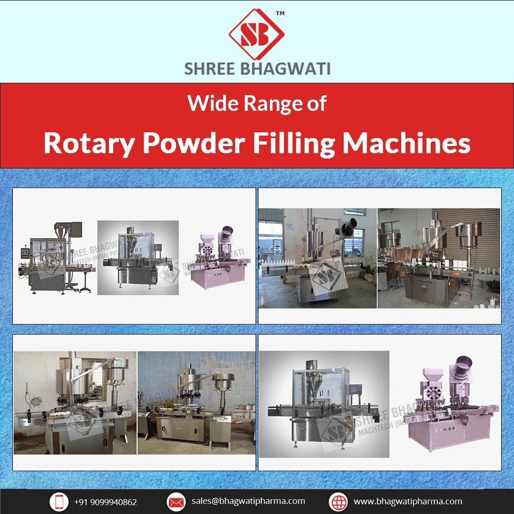 Rotary Powder Filling Machine