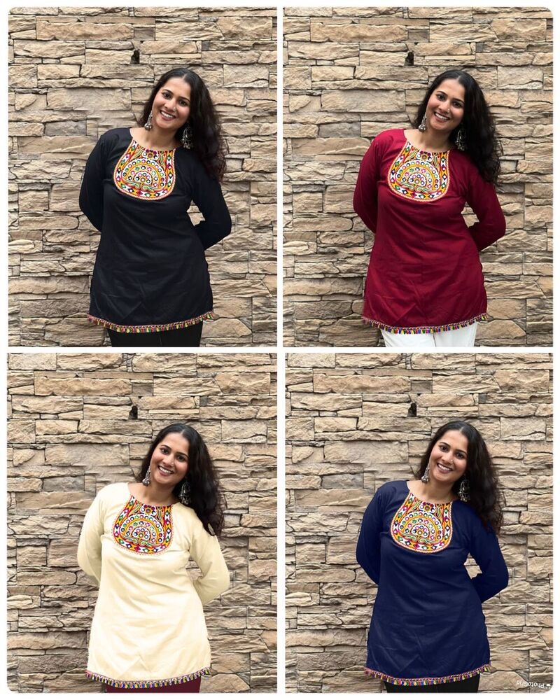 Shorts Lenghth Tops - Color: Multicolor