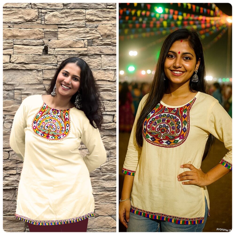Shorts Lenghth Tops - Color: Multicolor