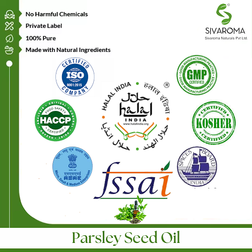 Parsley Seed Oil - Age Group: All Age Group