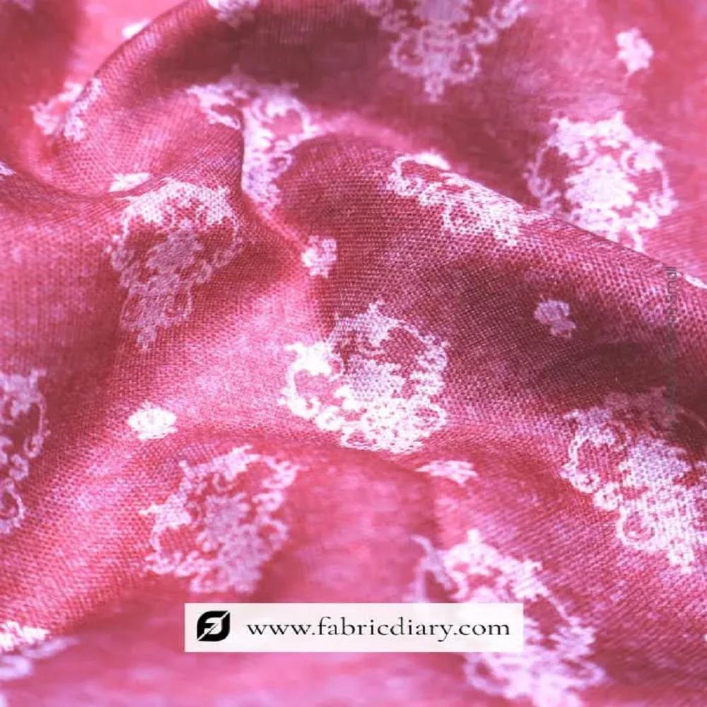 Allover Floral Printed Fabric