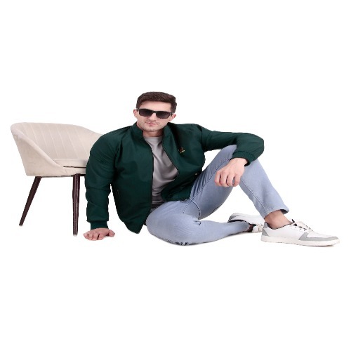 Mens Dark Green Winter Jacket