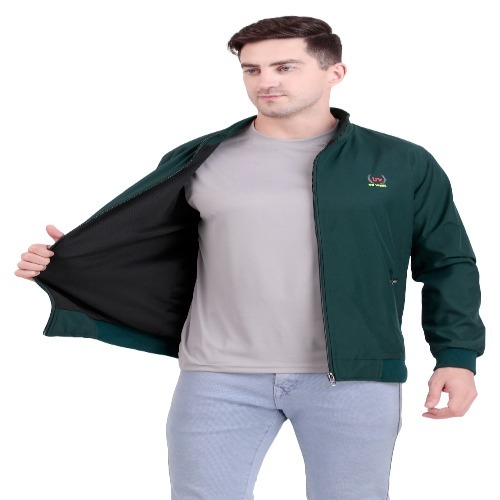 Mens Dark Green Winter Jacket