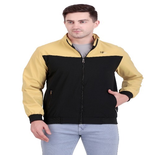 Mens Solid Full Sleeves Jacket