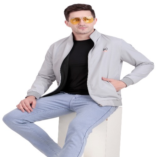 Mens Grey Winter Jacket