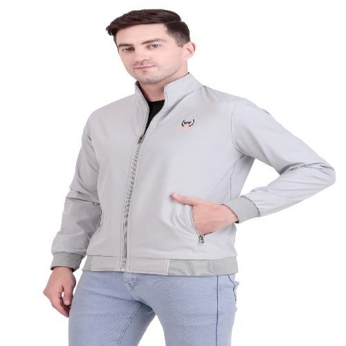 Mens Grey Winter Jacket