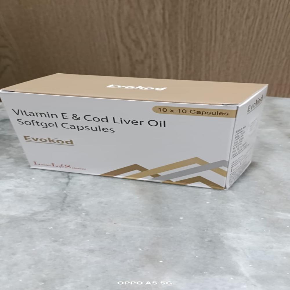 Natural Vitamin E Cod Liver Capsules - Dosage Form: As Directed By Physician