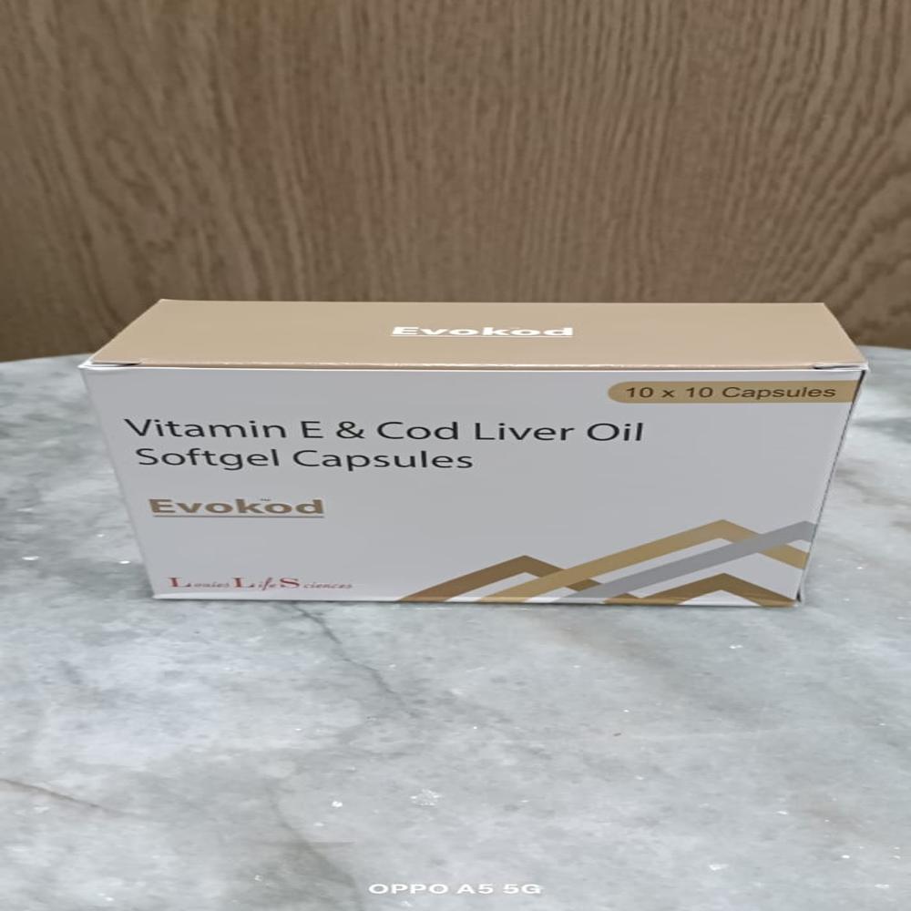 Natural Vitamin E Cod Liver Capsules - Dosage Form: As Directed By Physician