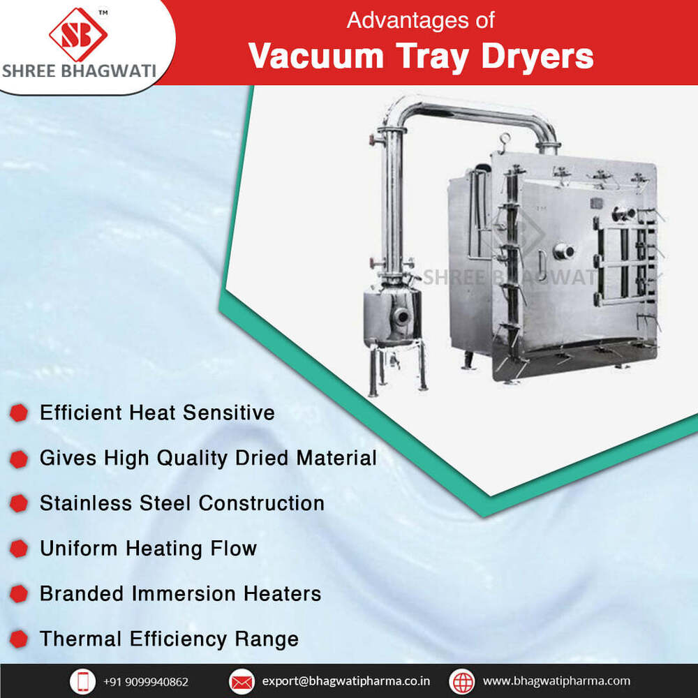 Vacuum Tray Dryer - 12