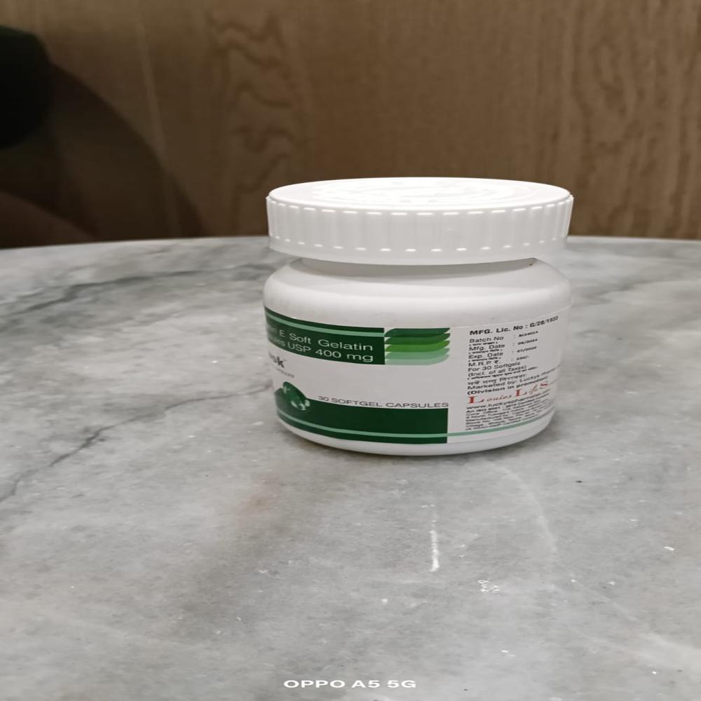 Vitamin-E soft gelatin capsules USP 400