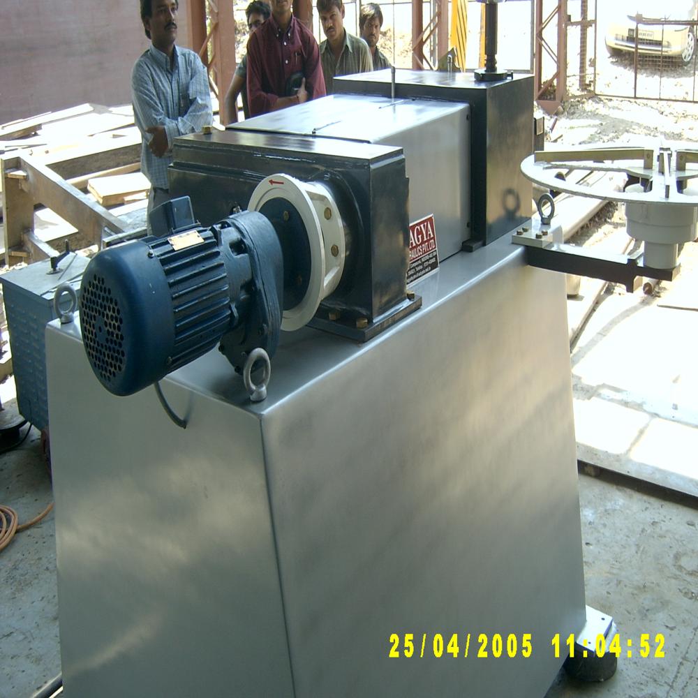 Tube Finning Machine - Color: Grey