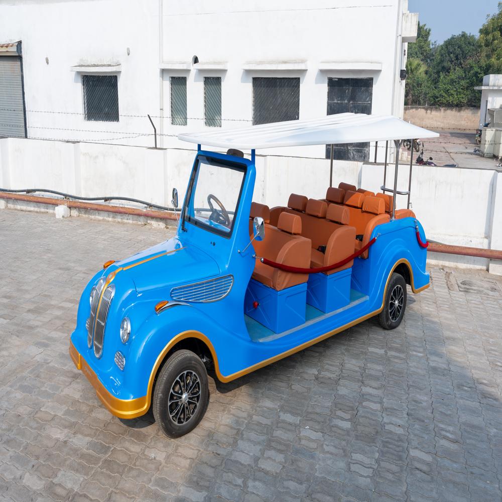 Saera V-1100 12 Seater Electric Vintage Golf Cart