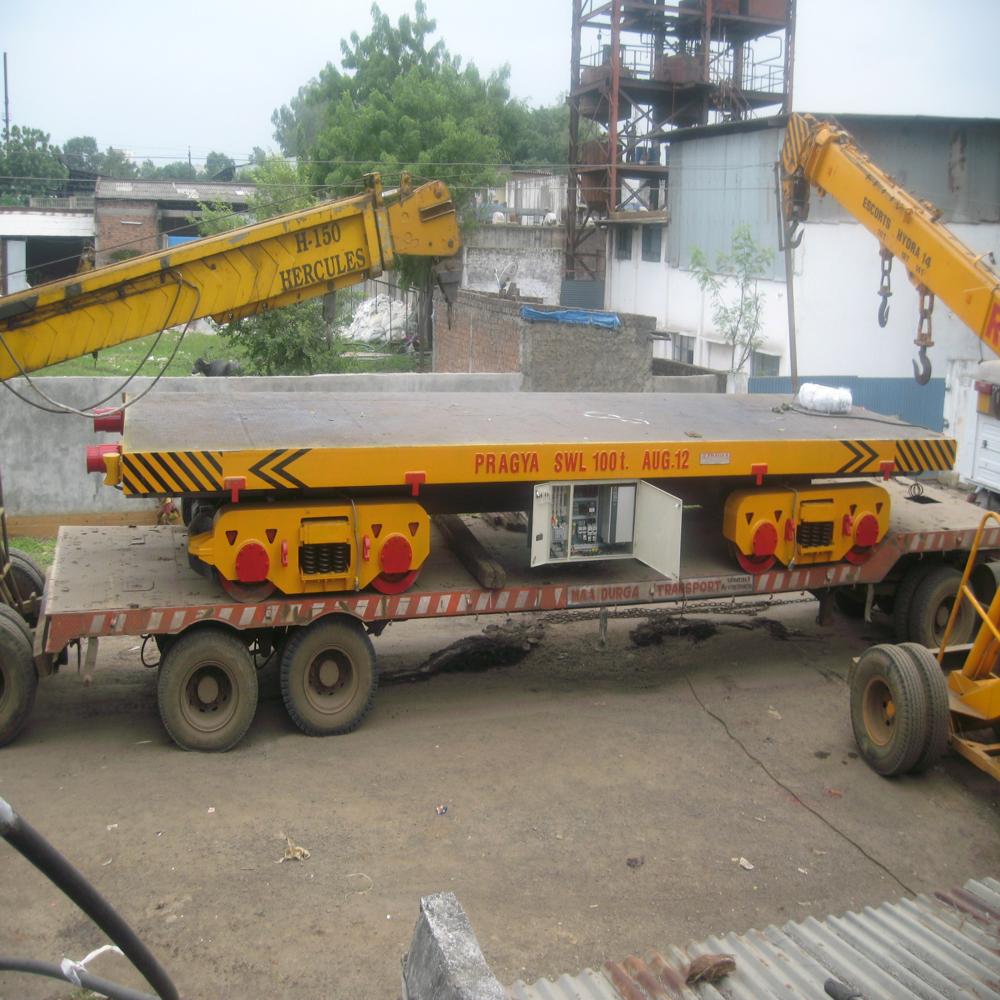 Coil Transfer Trolley - Color: Yellow