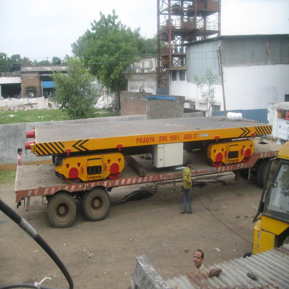 Coil Transfer Trolley - Color: Yellow