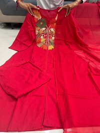 stylish kurti pant and dupatta