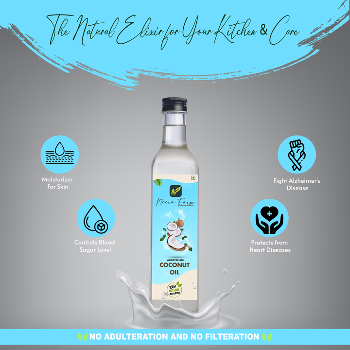 Wood Pressed Coconut Oil