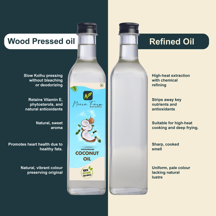 Wood Pressed Coconut Oil