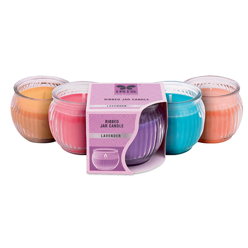Irac8147 Colored Candle Jar - Burning Time: 25 Hours