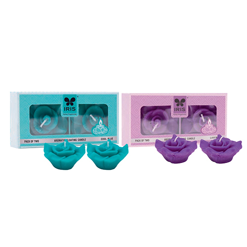 Infl8151 Set Of 2 Candle - Burning Time: 2:30 Hours