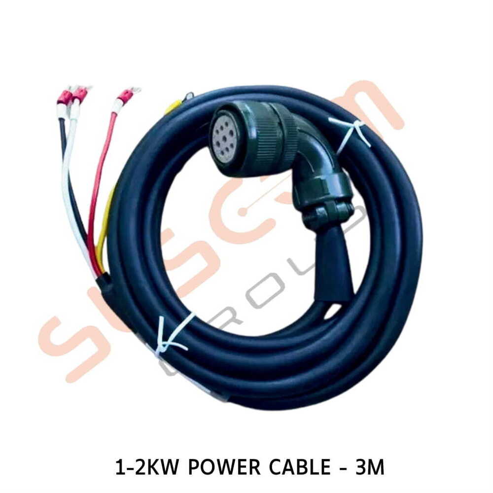 1-2Kw 3M Power Cable - Application: Industrial
