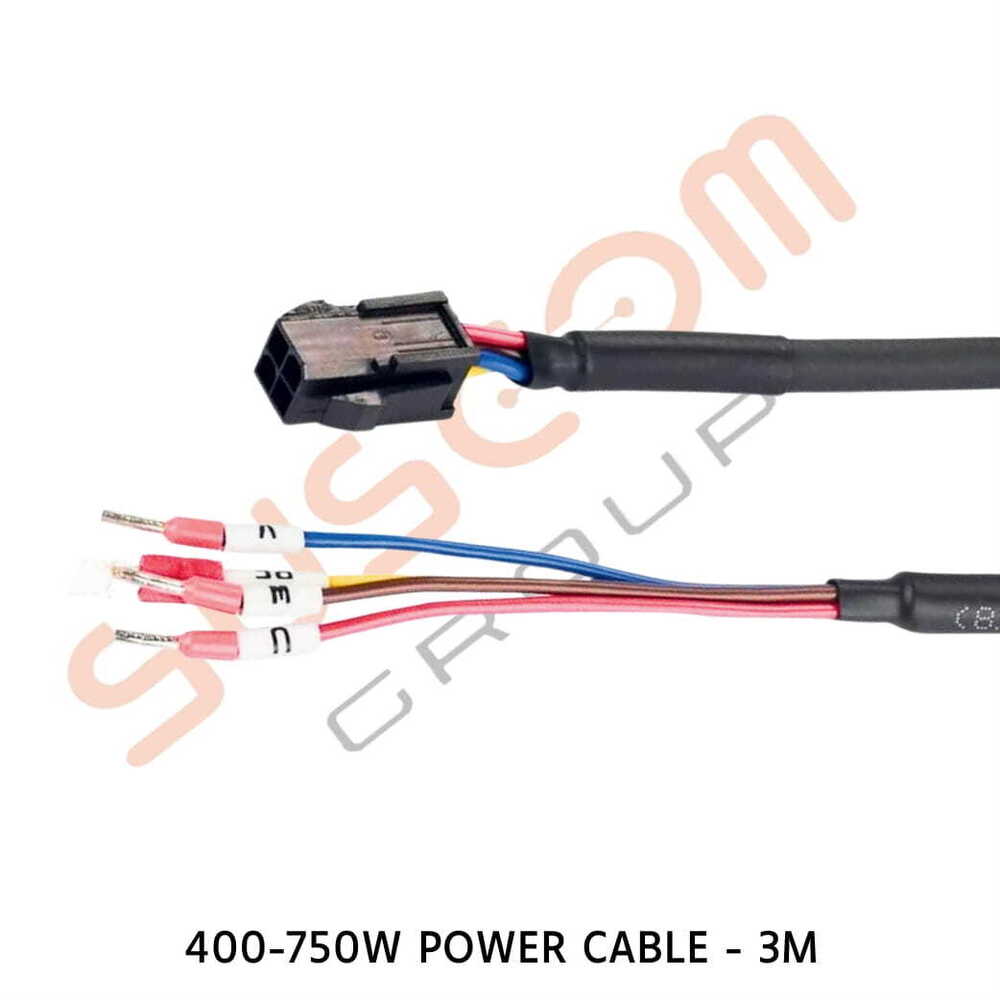 400-750W Delta/Schneider Servo Power Cable3M - Application: Industrial