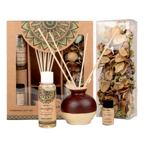 Fragrance Gift Set - Color: Brown