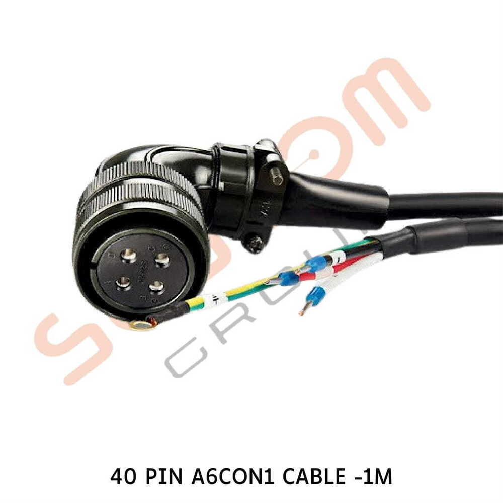 40 Pin A6Con1 Cable -1M Servo Ready Cable - Application: Industrial