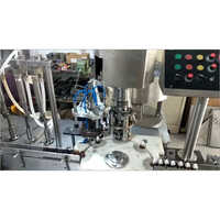 Automatic 4 Head Vial Filling And Spray Pump Placing And Sealing Machine