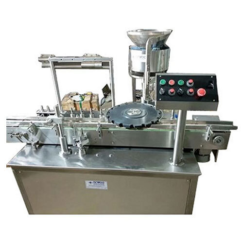 Automatic Four Head Vial Filling Machine - Accuracy: 100 %