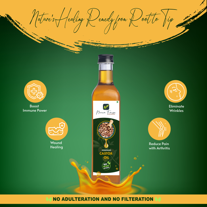 Wood Pressed Castor Oil