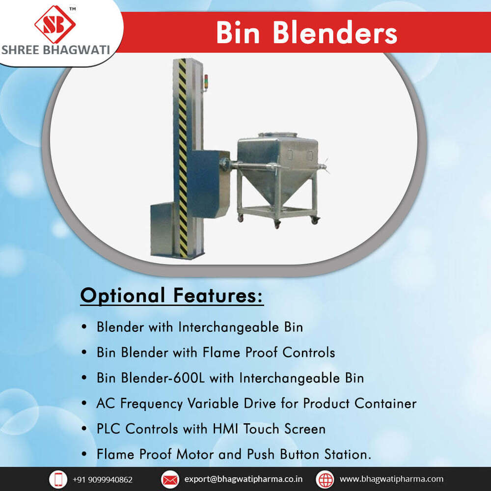 Bin Blender Mixer - Cage Blender