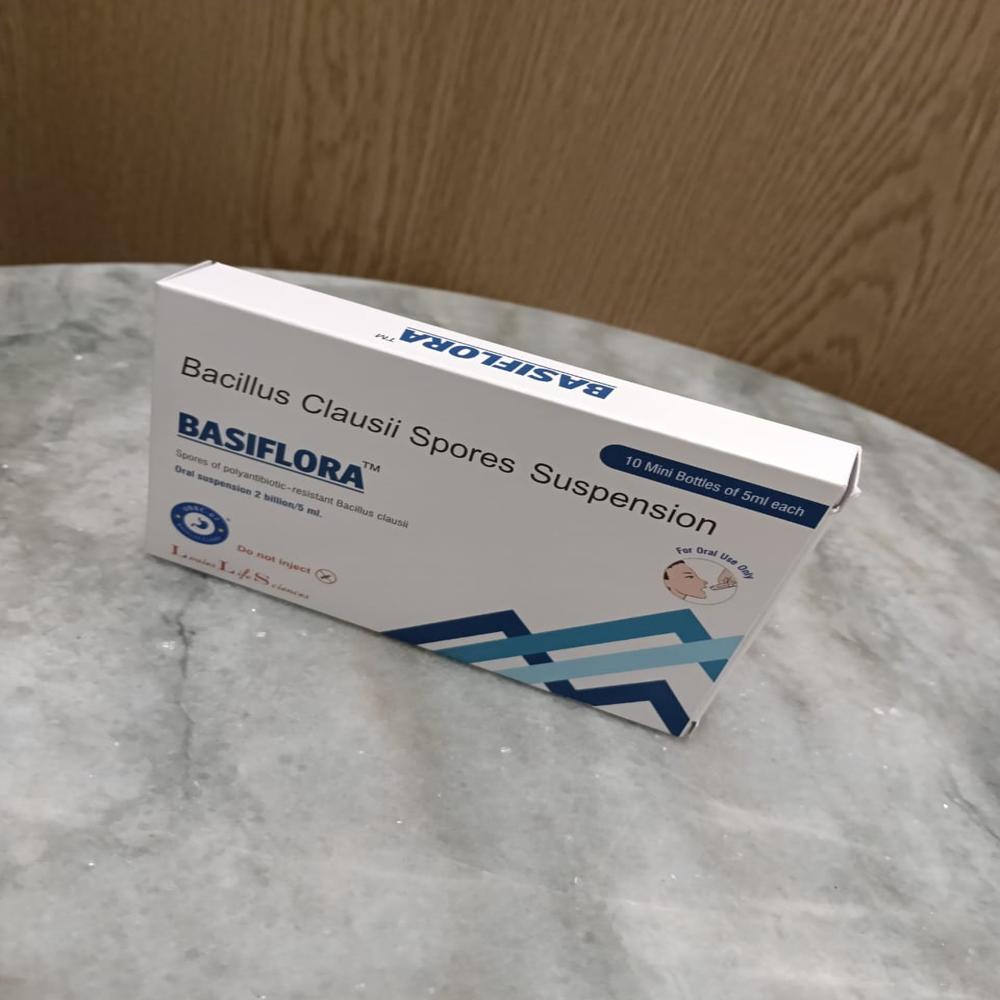 bacillus clausii spores suspension