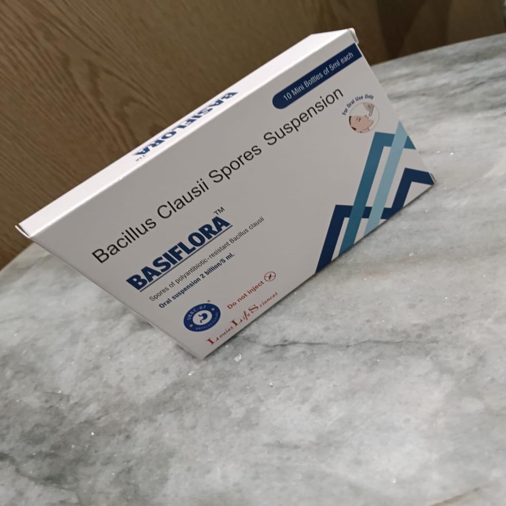bacillus clausii spores suspension
