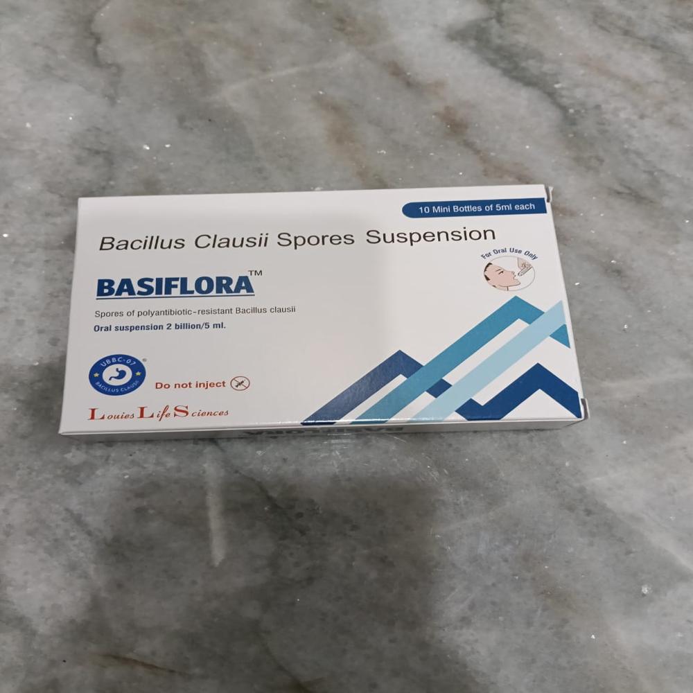 bacillus clausii spores suspension