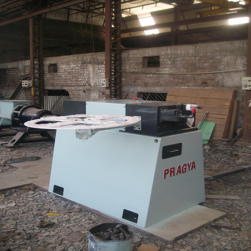 White & Gray Fin Tube Machine