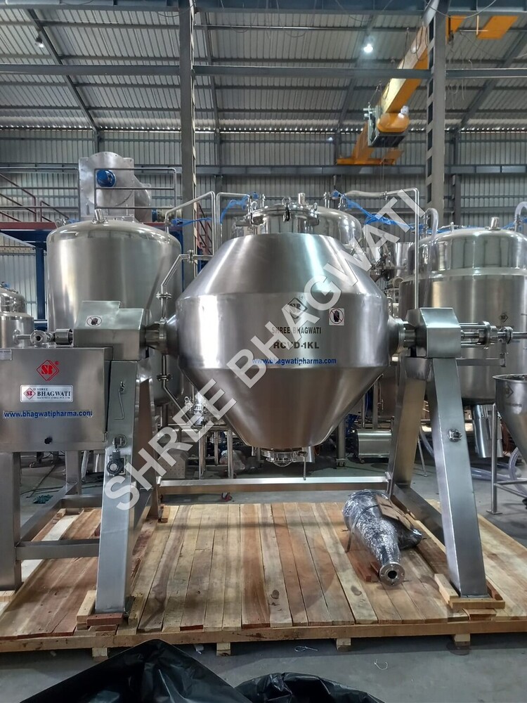Rotocone Vacuum Dryer - Double Cone Vacuum Dryer