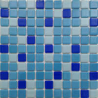 24mm Recycled Indian Glass Mosaic Tiles