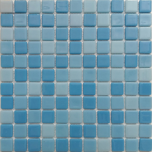 24mm Recycled Indian Glass Mosaic Tiles
