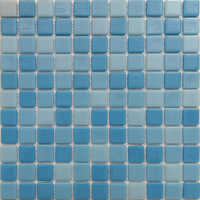 24mm Recycled Indian Glass Mosaic Tiles