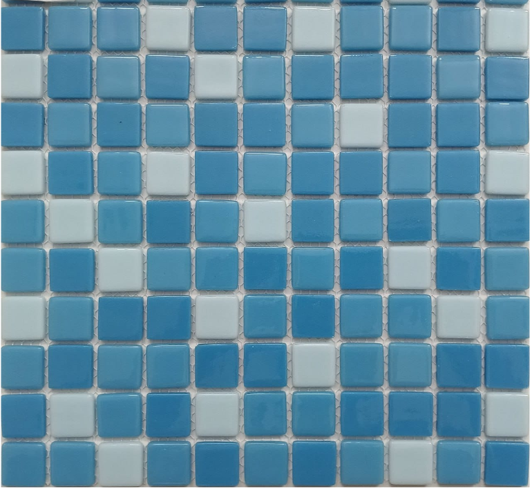 Glass Mosaic Tiles - Color: Blues