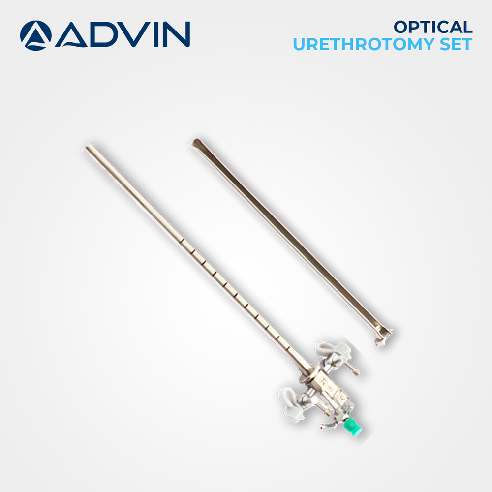 Stainless Steel Urology Pediatric Urethrotome Set Advin 