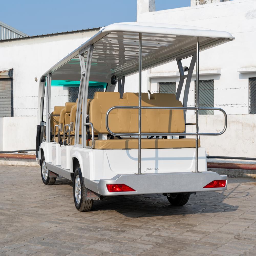 Saera B - 1300 14 Seater Electric Bus Golf Cart - Capacity: 1600 Kg