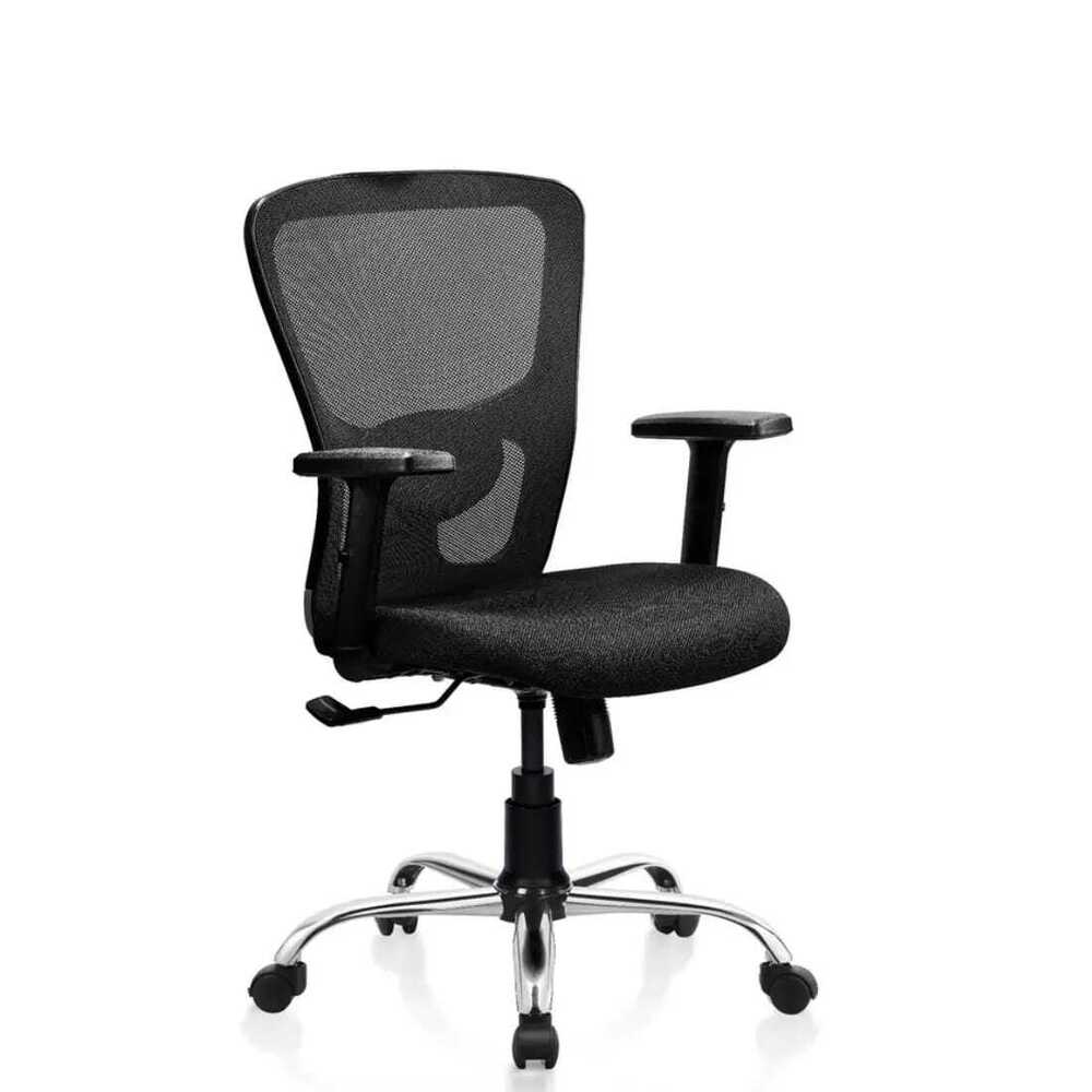 Medium Back Chair - Color: Black