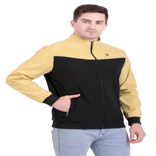Mens Solid Full Sleeves Jacket - Color: Different Available