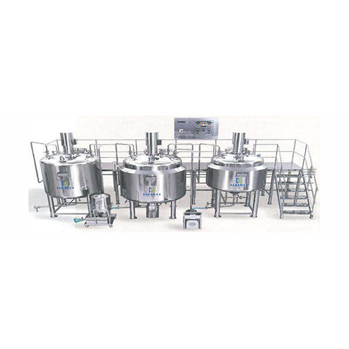 SS Samarika Liquid Section Syrup Manufacturing Plant