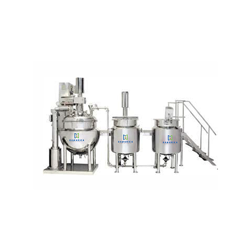 Automatic Ointment Cream Manufacturing Plant