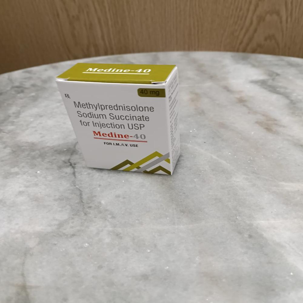 Methylprednisolone 40mg Injection - Drug Type: General Medicines